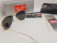 Rayban zonnebril aviator large metal arista green polarized - afbeelding 5 van  8