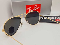 Rayban zonnebril aviator large metal arista green polarized - afbeelding 5 van  8
