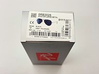 Rayban zonnebril aviator large metal black grey polarized - afbeelding 5 van  5