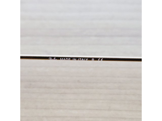 Rayban zonnebril aviator large metal gradient brown - afbeelding 7 van  8