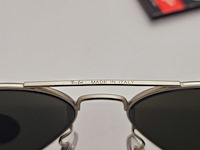 Rayban zonnebril aviator large metal silver mirror silver polarized - afbeelding 5 van  9