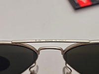 Rayban zonnebril aviator large metal silver mirror silver polarized - afbeelding 5 van  9