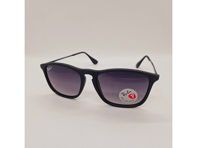 Rayban zonnebril chris black gradient grey - afbeelding 1 van  3