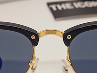 Rayban zonnebril clubmaster black green polarized - afbeelding 5 van  10