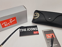 Rayban zonnebril clubmaster black green polarized - afbeelding 8 van  10