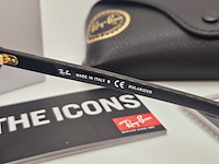 Rayban zonnebril clubmaster black green polarized - afbeelding 9 van  10