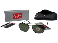 Rayban zonnebril colonel black green polarized - afbeelding 1 van  9