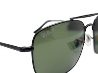 Rayban zonnebril colonel black green polarized - afbeelding 2 van  9