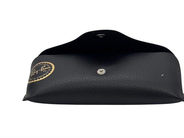 Rayban zonnebril colonel black green polarized - afbeelding 7 van  9