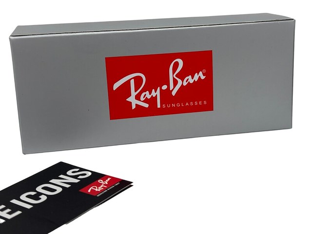 Rayban zonnebril colonel black green polarized - afbeelding 8 van  9