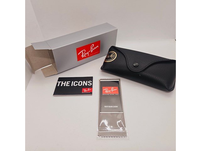 Rayban zonnebril colonel gold green - afbeelding 3 van  4