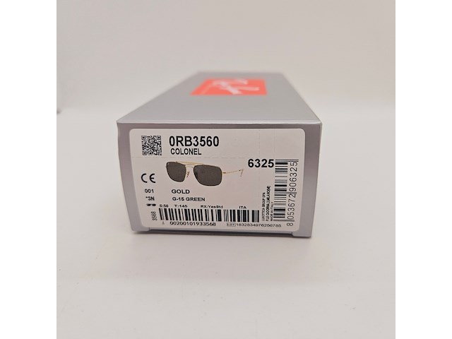 Rayban zonnebril colonel gold green - afbeelding 4 van  4