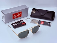 Rayban zonnebril colonel gold green - afbeelding 2 van  7
