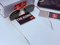 Rayban zonnebril colonel gold green - afbeelding 5 van  7