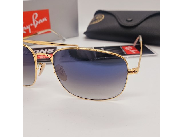 Rayban zonnebril colonel gradient blue - afbeelding 4 van  11
