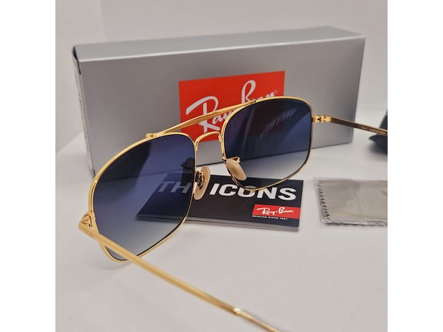 Rayban zonnebril colonel gradient blue - afbeelding 7 van  11