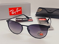 Rayban zonnebril erika black gradient grey - afbeelding 1 van  7