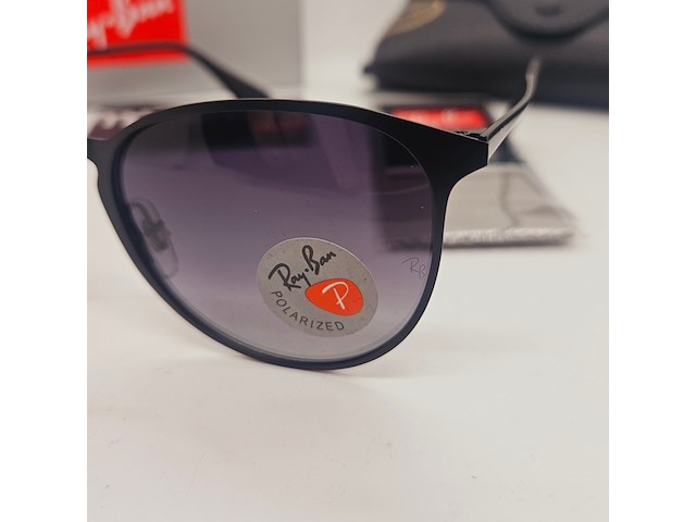 Rayban zonnebril erika black gradient grey - afbeelding 2 van  7