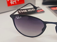 Rayban zonnebril erika black gradient grey - afbeelding 3 van  7