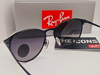 Rayban zonnebril erika black gradient grey - afbeelding 4 van  7