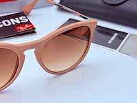 Rayban zonnebril erika classic matte sand gradient brown - afbeelding 4 van  8