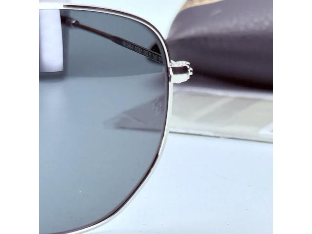 Rayban zonnebril hexagonal silver grey - afbeelding 5 van  8
