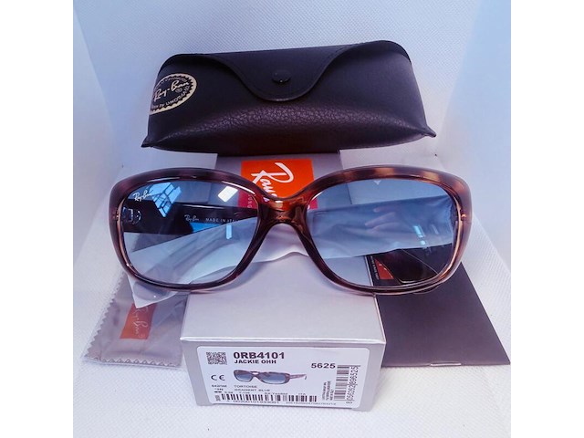 Rayban zonnebril jackie ohh tortoise gradient blue - afbeelding 1 van  7
