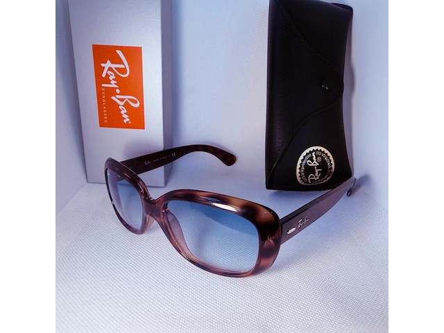 Rayban zonnebril jackie ohh tortoise gradient blue - afbeelding 2 van  7