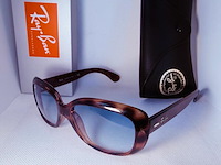 Rayban zonnebril jackie ohh tortoise gradient blue - afbeelding 2 van  7