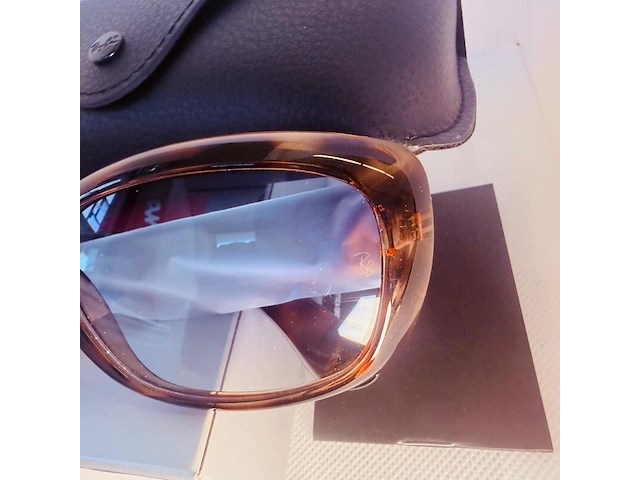 Rayban zonnebril jackie ohh tortoise gradient blue - afbeelding 3 van  7