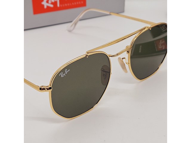 Rayban zonnebril marshal arista green - afbeelding 4 van  10