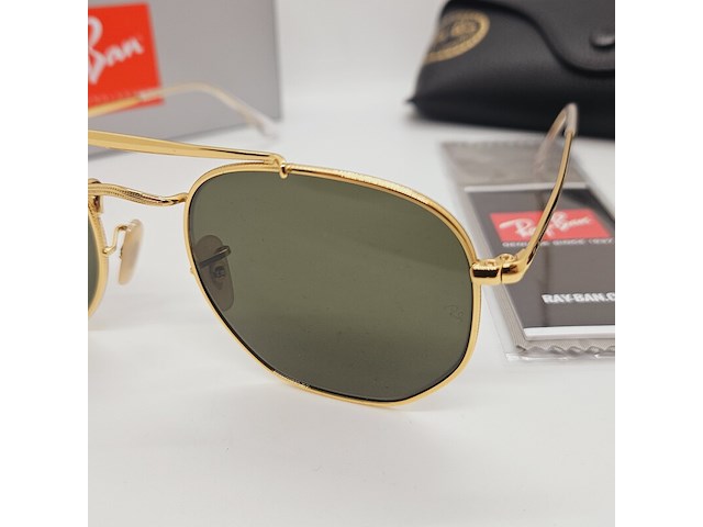 Rayban zonnebril marshal arista green - afbeelding 6 van  10