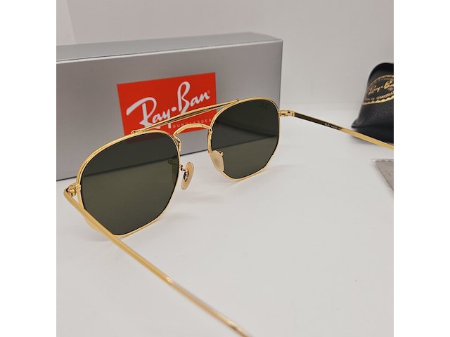 Rayban zonnebril marshal arista green - afbeelding 7 van  10