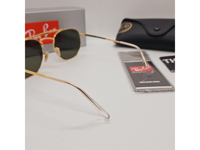 Rayban zonnebril marshal arista green - afbeelding 8 van  10