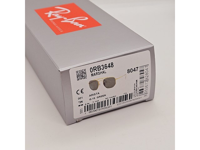 Rayban zonnebril marshal arista green - afbeelding 9 van  10