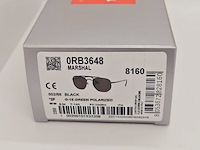 Rayban zonnebril marshal black green polarized - afbeelding 9 van  9