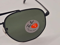 Rayban zonnebril marshal black green polarized - afbeelding 4 van  8