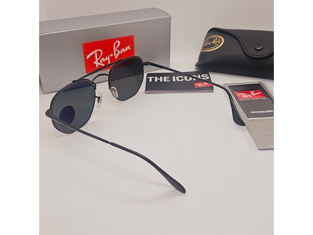 Rayban zonnebril marshal black green polarized - afbeelding 6 van  8