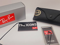 Rayban zonnebril marshal black green polarized - afbeelding 7 van  8