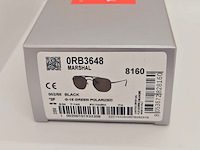 Rayban zonnebril marshal black green polarized - afbeelding 8 van  8