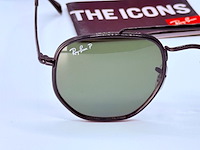 Rayban zonnebril marshal ii black green polarized - afbeelding 2 van  5
