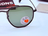 Rayban zonnebril marshal ii black green polarized - afbeelding 3 van  5