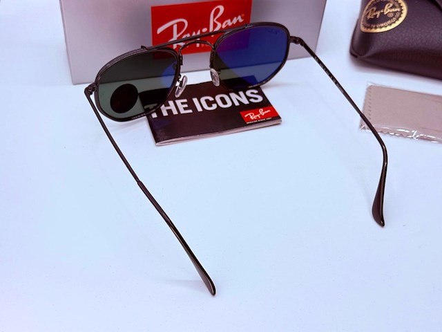 Rayban zonnebril marshal ii black green polarized - afbeelding 4 van  5