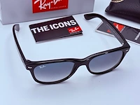 Rayban zonnebril new wayfarer black gradient blue