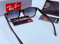 Rayban zonnebril new wayfarer black gradient blue - afbeelding 6 van  8