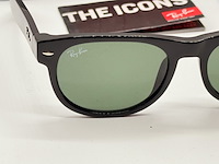 Rayban zonnebril new wayfarer black green - afbeelding 2 van  6