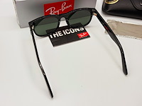 Rayban zonnebril new wayfarer black green - afbeelding 4 van  6