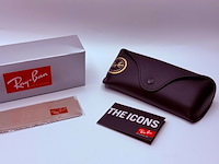 Rayban zonnebril new wayfarer tortoise brown - afbeelding 6 van  7
