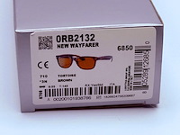 Rayban zonnebril new wayfarer tortoise brown - afbeelding 7 van  7