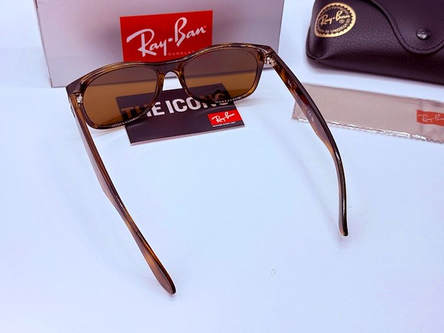 Rayban zonnebril new wayfarer tortoise brown - afbeelding 4 van  6
